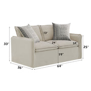 Loveseat w/2 Pillows
