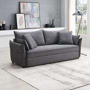 Sofa w/Sleeper, Storage & 4 Pillows