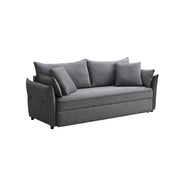 Sofa w/Sleeper, Storage & 4 Pillows