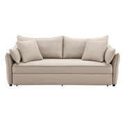 Sofa w/Sleeper, Storage & 4 Pillows