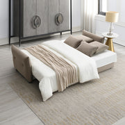 Sofa w/Sleeper, Storage & 4 Pillows
