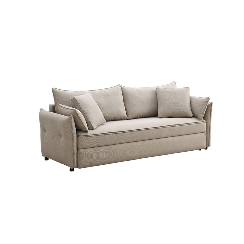 Sofa w/Sleeper, Storage & 4 Pillows