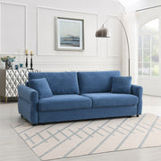 Sofa w/Sleeper, Storage & 2 Pillows