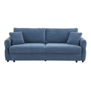 Sofa w/Sleeper, Storage & 2 Pillows