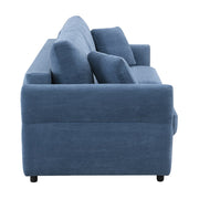 Sofa w/Sleeper, Storage & 2 Pillows