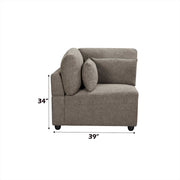 Modular - LF Arm Chair w/3 Pillows