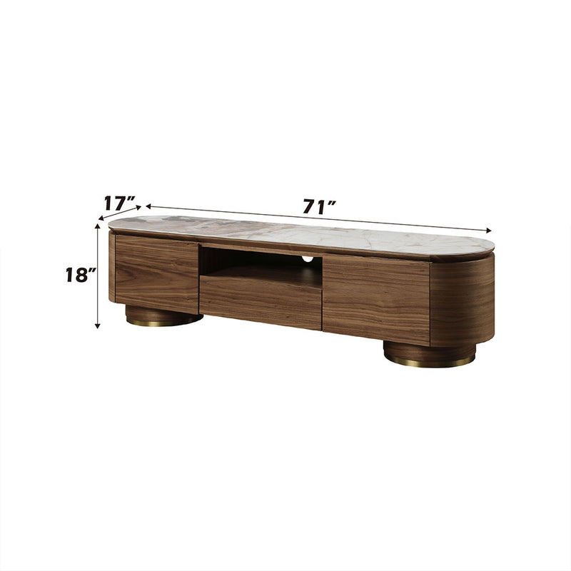 TV Stand w/Ceramic Top