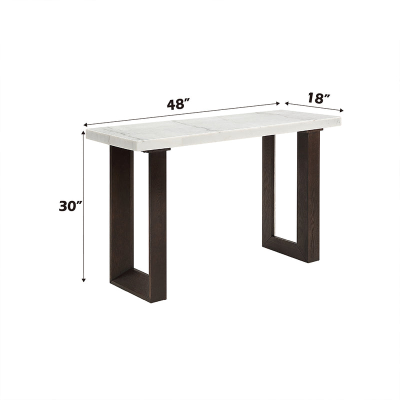 Sofa Table w/Natrual Marble Top