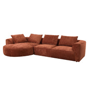 Sectional Sofa w/4 Pillows
