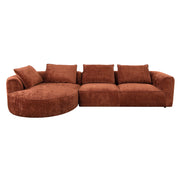 Sectional Sofa w/4 Pillows