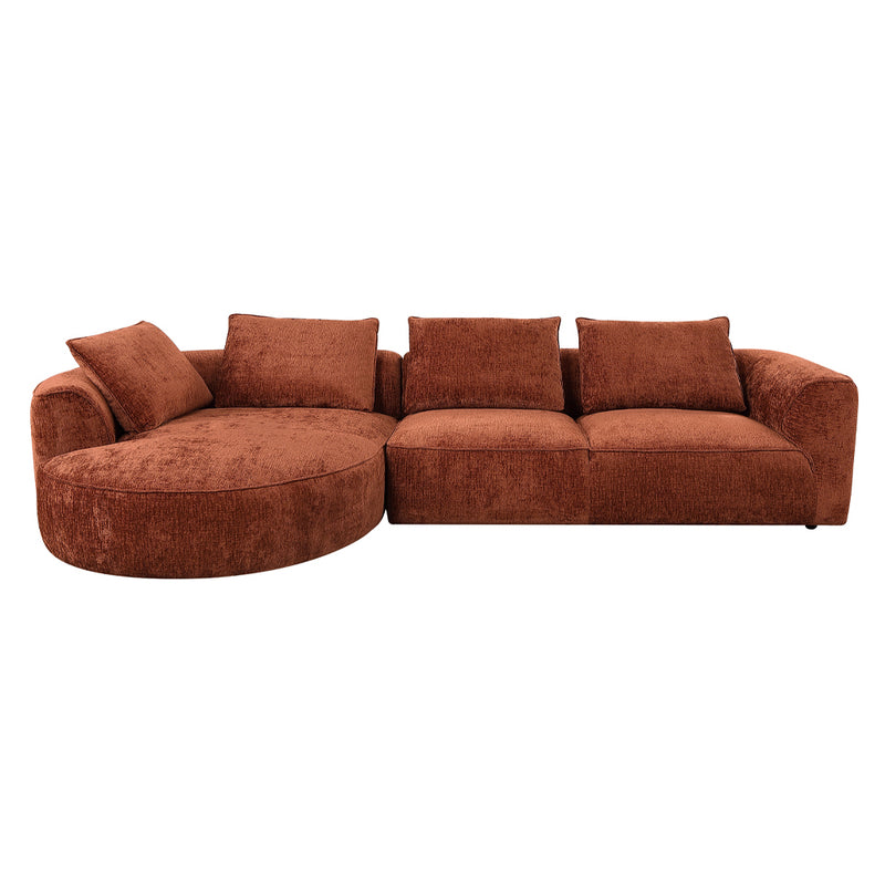 Sectional Sofa w/4 Pillows