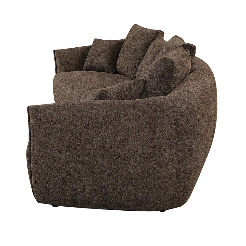 Sofa w/7 Pillows