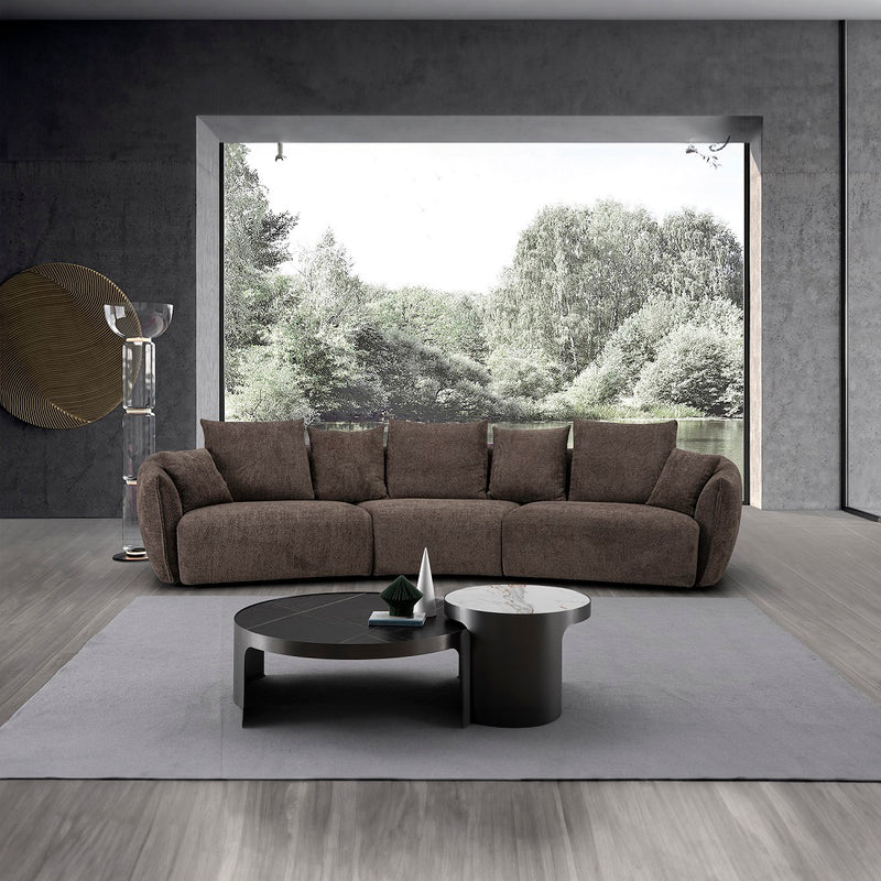 Sofa w/7 Pillows