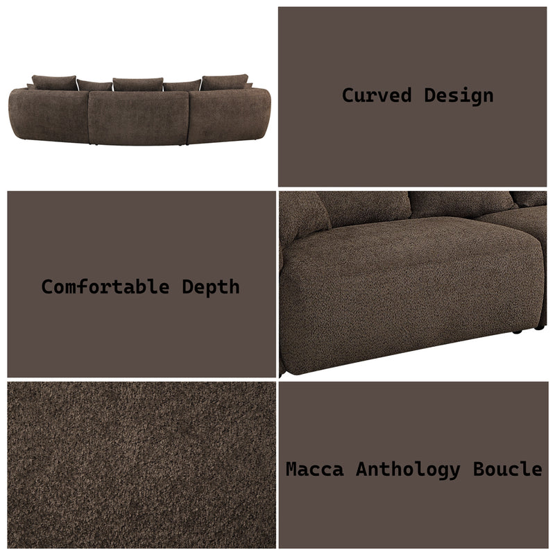 Sofa w/7 Pillows