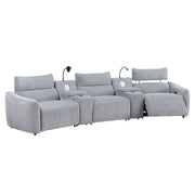 Modular Power Motion Armless Recliner