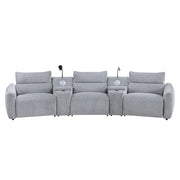 Modular Power Motion Armless Recliner