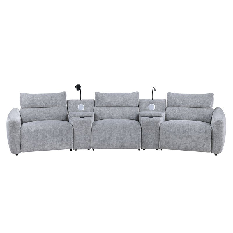 Modular Power Motion Armless Recliner