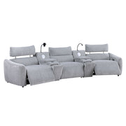 Modular Power Motion Armless Recliner