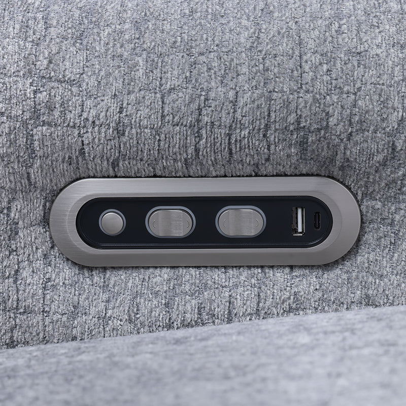 Modular Power Motion Armless Recliner