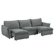Power Sliding Sofa w/Sleeper