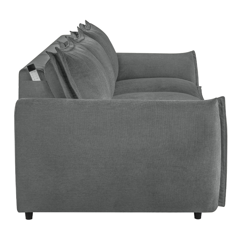Power Sliding Sofa w/Sleeper