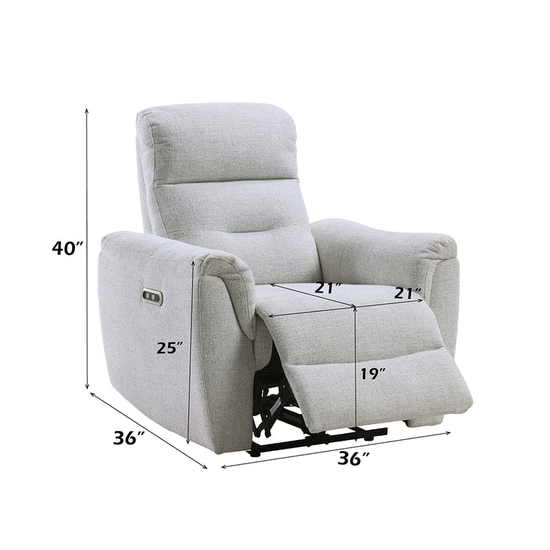 Power Motion Recliner  w/USB Port