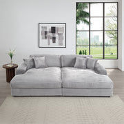 Sectional Sofa w/4 Pillows