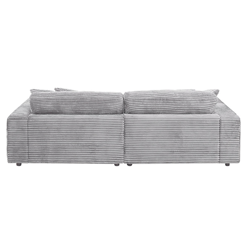 Sectional Sofa w/4 Pillows