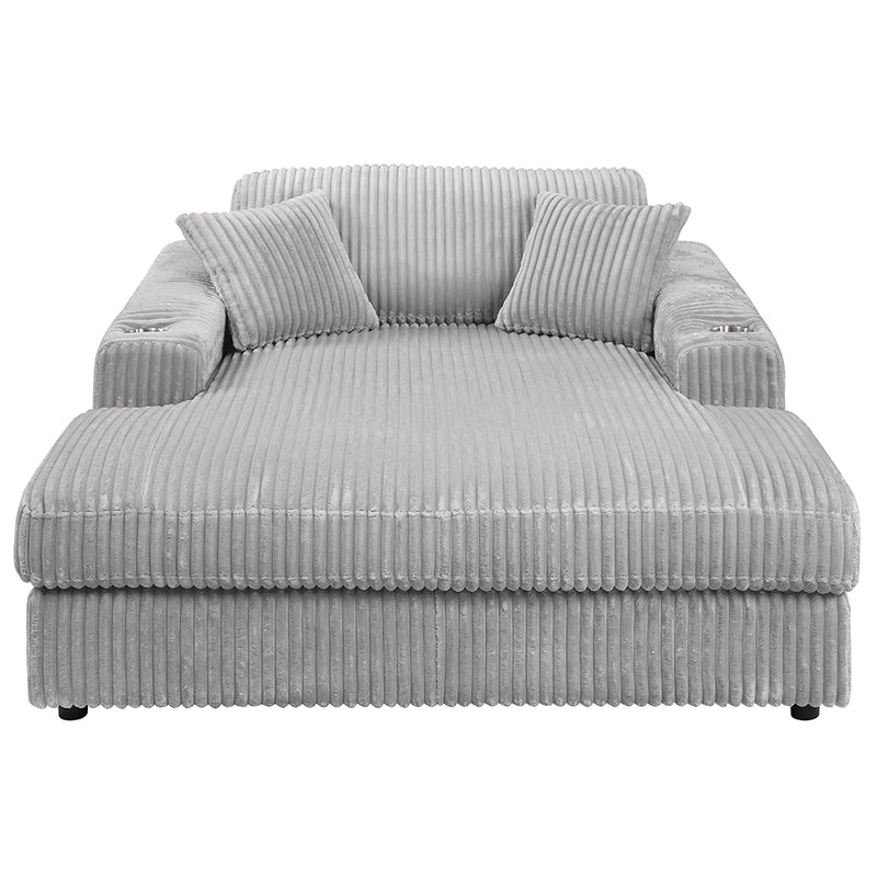 Chaise w/2 Pillows