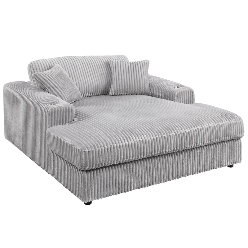 Chaise w/2 Pillows