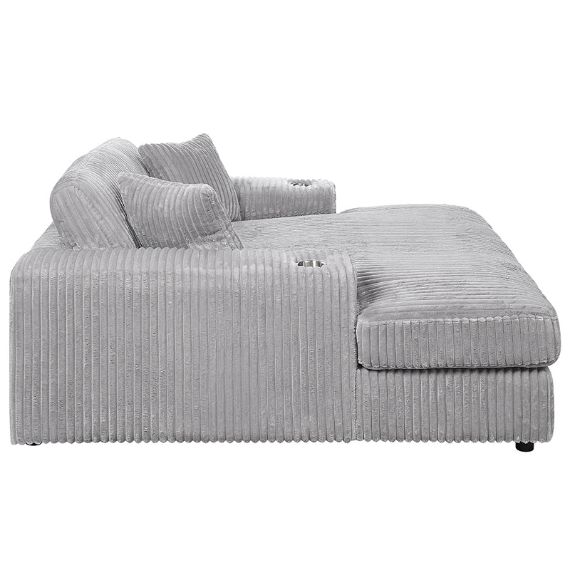 Chaise w/2 Pillows