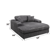 Chaise w/2 Pillows