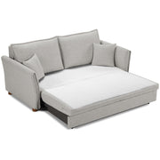 Sofa w/Sleeper, Storage & 2 Pillows