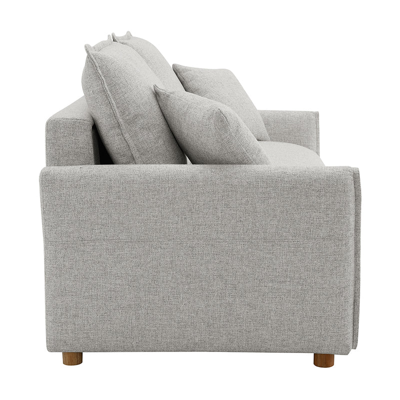 Sofa w/Sleeper, Storage & 2 Pillows