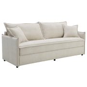 Sofa w/Sleeper & 2 Pillows