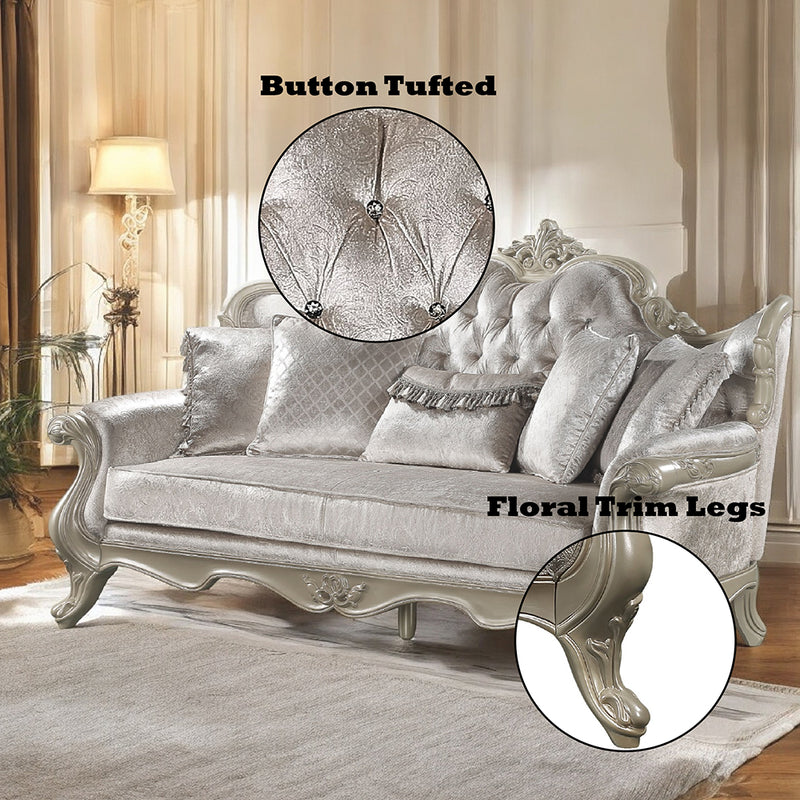 Sofa w/5 Pillows