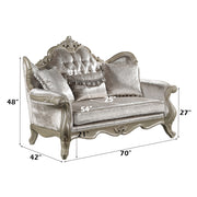 Loveseat w/3 Pillows