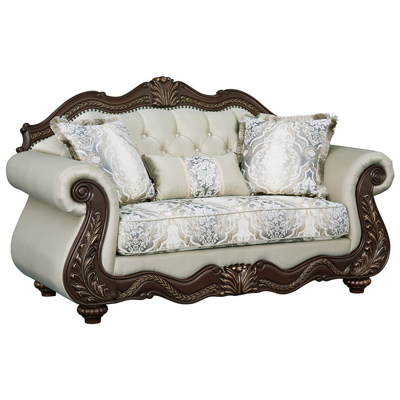 Loveseat w/3 Pillows