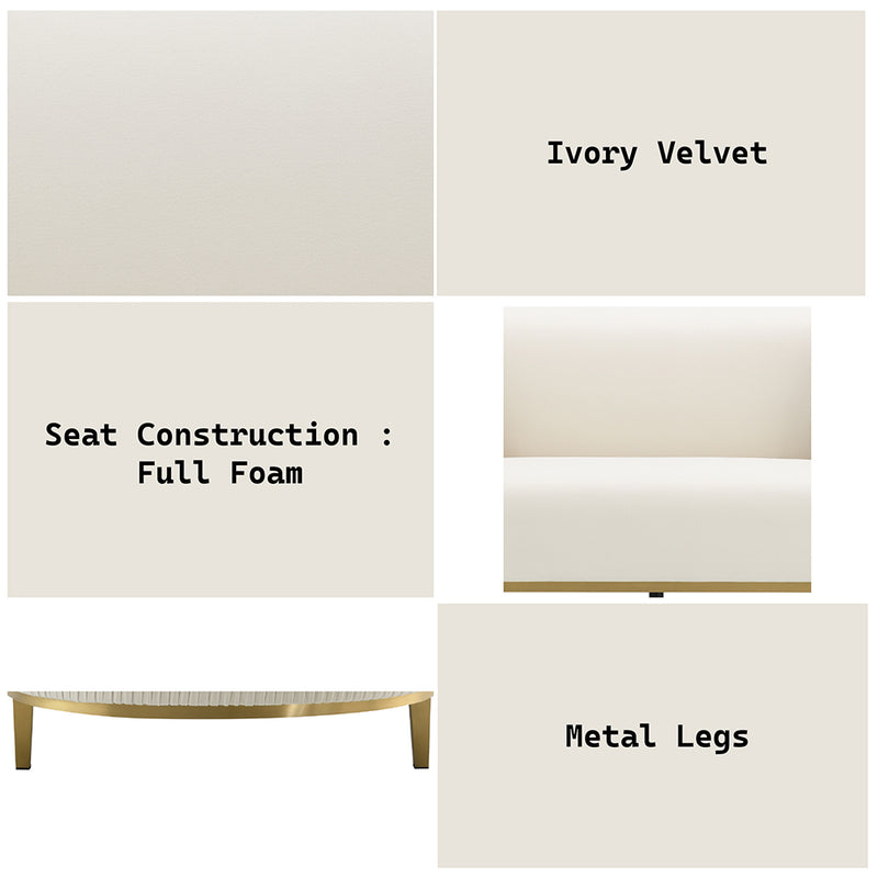 Loveseat w/2 Pillows