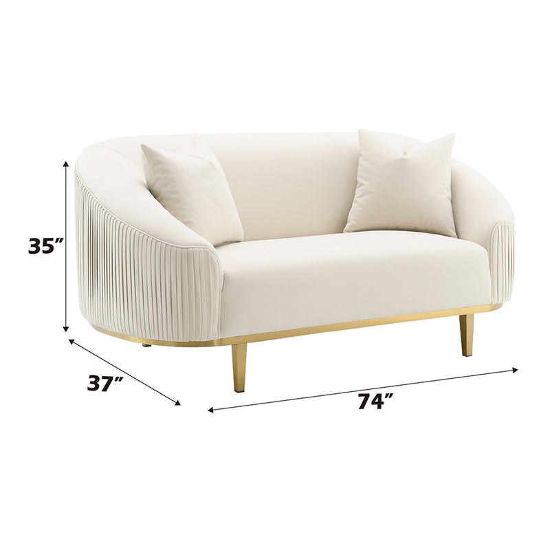 Loveseat w/2 Pillows