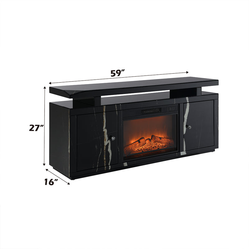TV Stand w/Fireplace