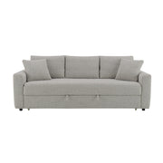 Sofa w/Sleeper & 2 Pillows
