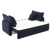 Sofa w/Sleeper & 3 Pillows