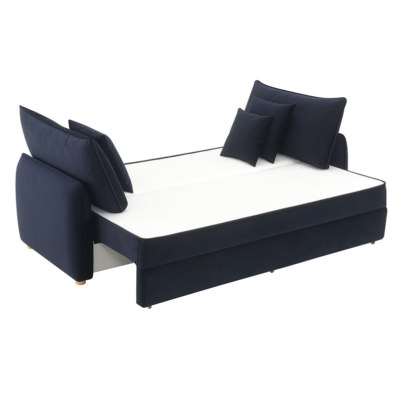 Sofa w/Sleeper & 3 Pillows