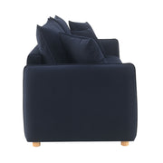 Sofa w/Sleeper & 3 Pillows