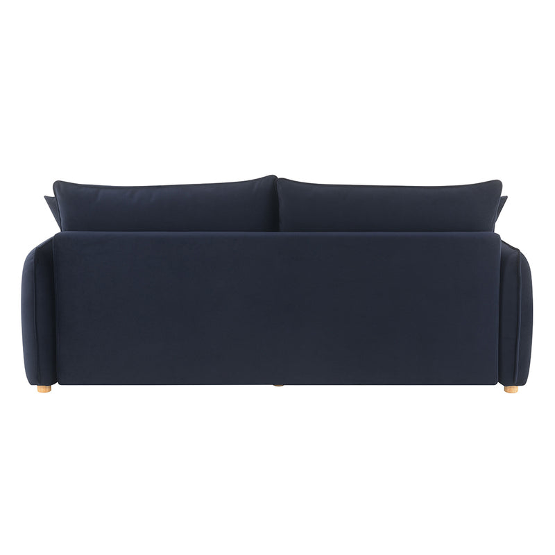 Sofa w/Sleeper & 3 Pillows