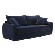 Sofa w/Sleeper & 3 Pillows