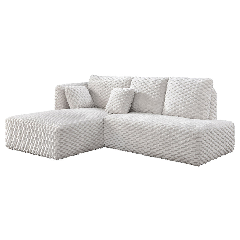 Sectional Sofa w/2Pillows