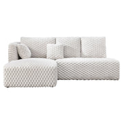 Sectional Sofa w/2Pillows