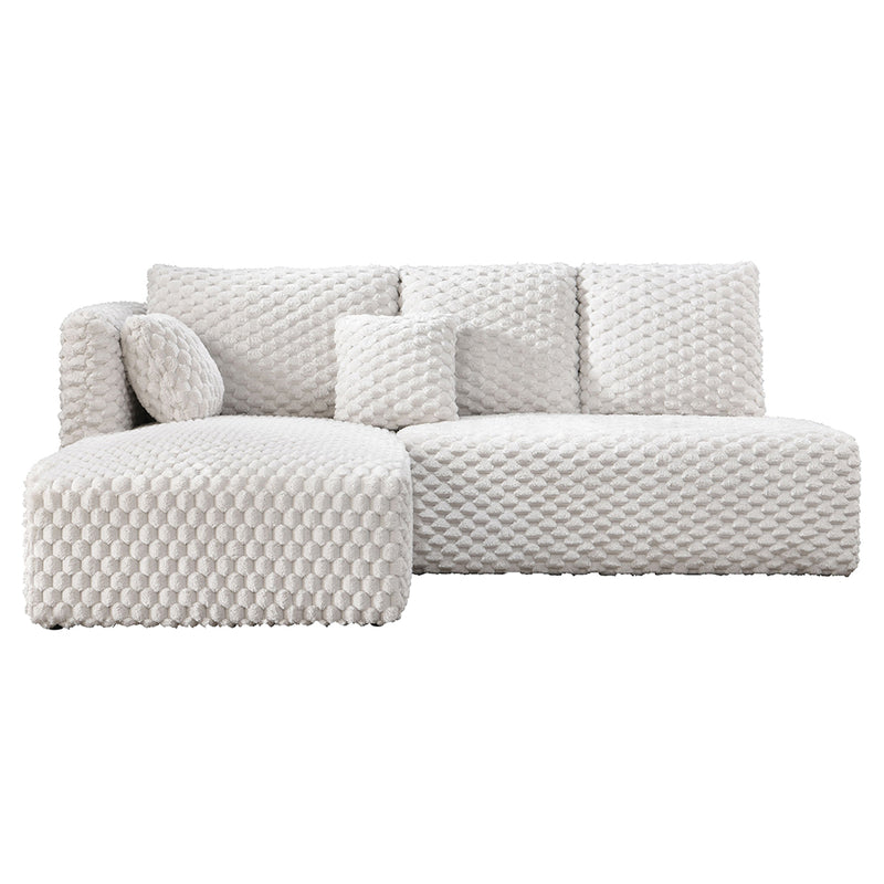 Sectional Sofa w/2Pillows